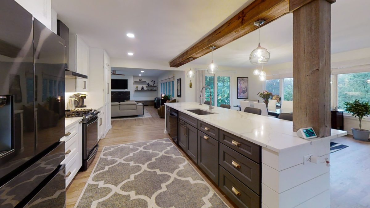 Transitional Open Plan Kitchen Kitchen Remodel by J Kruzan Construction project photo